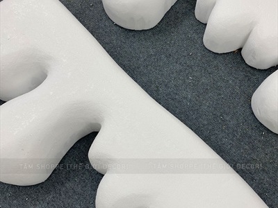 Tuyết tan mút xốp cỡ lớn 3 size trang trí giáng sinh [Dài 50 - 100cm] TUYETTAN-01